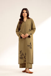 2 Piece Slub Khaddar Embroidered (CP0225)